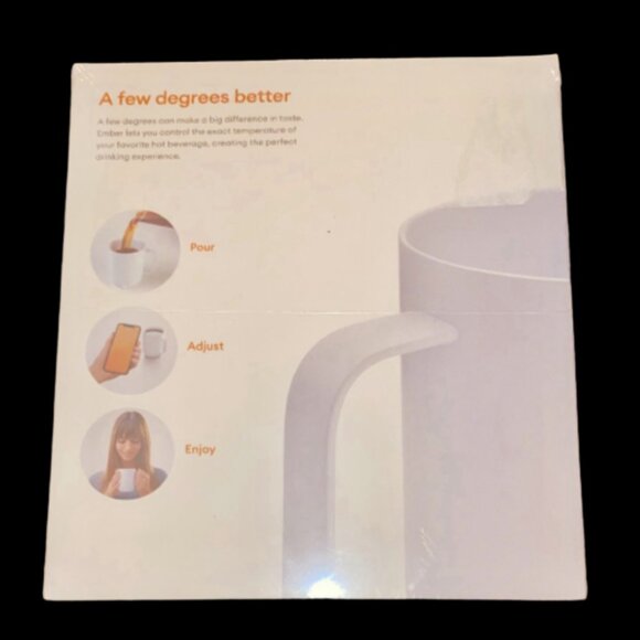 Ember CM191002US Temperature Control Smart Mug 2 - White 10oz - Picture 3 of 3